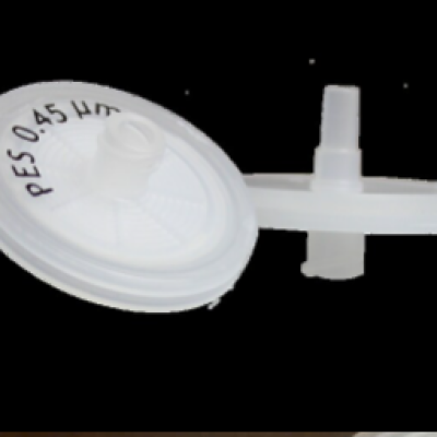 ĐẦU LỌC TRẮNG PES 0.45UM 25MM