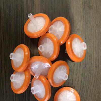 ĐẦU LỌC PTFE (HYDROPHILIC) 0.45UM 25MM (HỘP 100 CÁI)