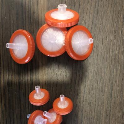 ĐẦU LỌC PTFE (HYDROPHOBIC) 0.45UM 13MM (HỘP 100 CÁI)